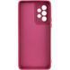 Чохол TPU GETMAN Liquid Silk Full Camera для Samsung Galaxy A13 4G Бордовий / Marsala 340595 фото 2