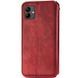 Шкіряний чохол-книжка GETMAN Cubic (PU) для Samsung Galaxy A07 Червоний 391236 фото 4