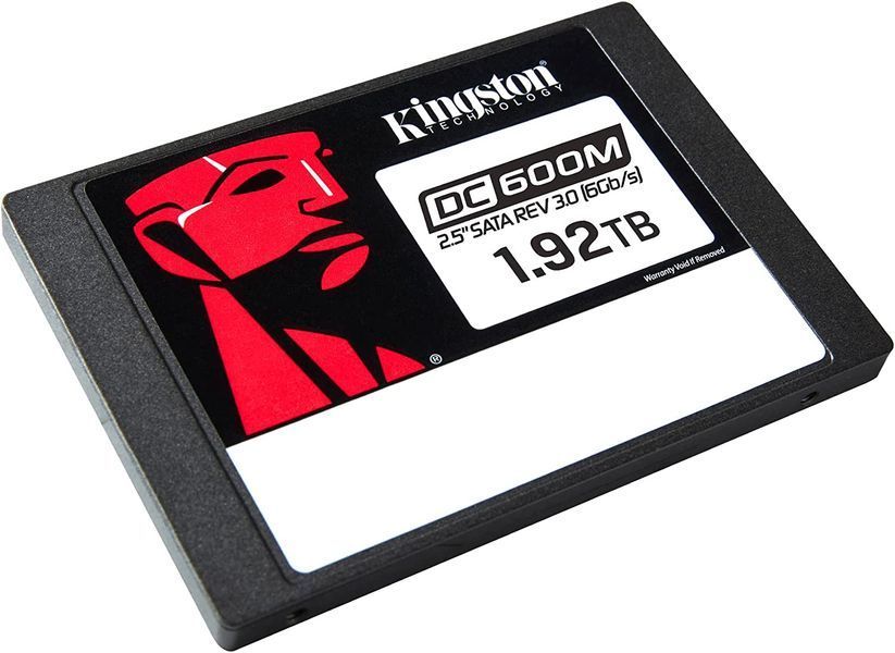 Накопичувач SSD Kingston 2.5" 1.9TB SATA DC600M (SEDC600M/1920G) 372086 фото