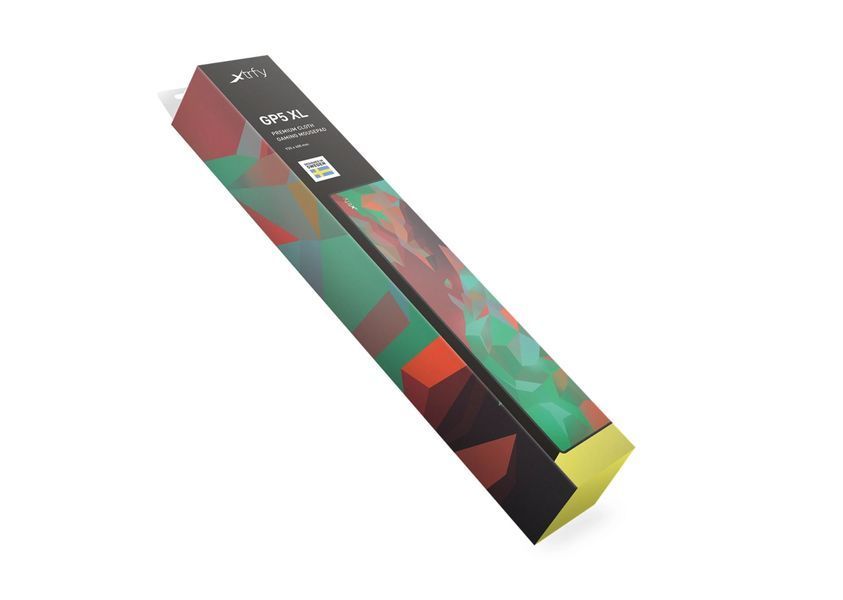 Ігрова поверхня Xtrfy GP5 Litus Red, XL (920 x 400 x 4мм), червоний (GP5-XL-LITUS-RED) 373689 фото