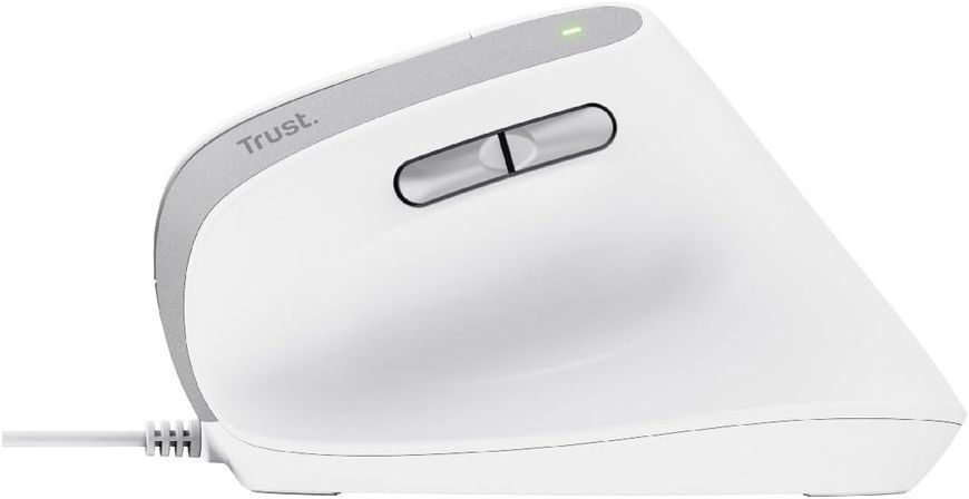 Миша Trust Bayo 2 Ergonomic, USB-A, біла 379642 фото
