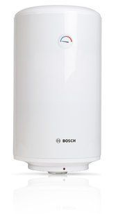 Водонагрівач електр. BOSCH круглий Tronic 2000, 120л, 2кВт, мех. кер-ння, C, білий (7736506093) 365730 фото