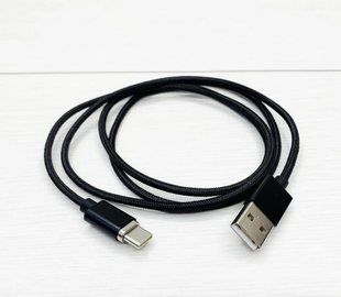USB кабель Type-C (G-5) тем.серый 119969 фото