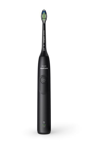 Щітка зубна електр. Philips, Sonicare 5300 Series, 62т. колив/хв, насадок-1, футляр, чорний (HX7101/02) 379797 фото