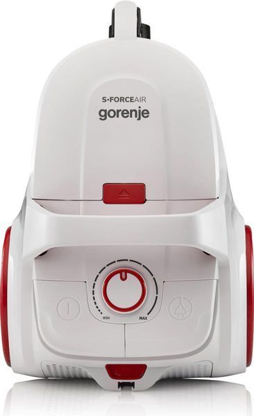 Пилосос Gorenje контейнерний, 850Вт, конт пил -3л, HEPA, телескоп трубка, білий (VCE01SFAWR) 375905 фото