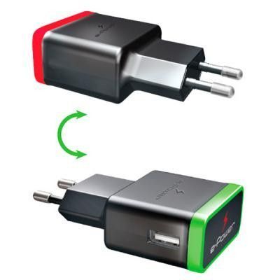 Сетевой адаптер E-Power 1USB+holder 1A 65160 фото