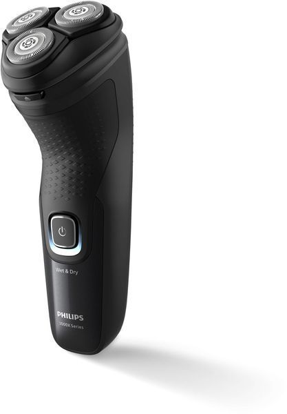Бритва електр. Philips роторна Series 3000X, бритв.головок-3, Li-Ion, сух.+волог., тример, чорний (X3051/00) 370664 фото