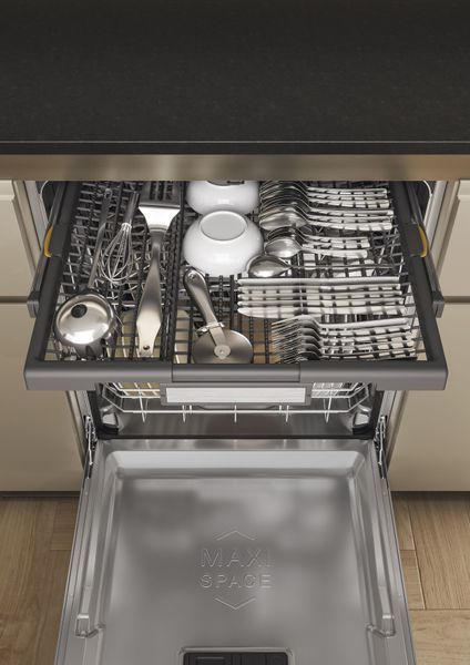 Посудомийна машина Whirlpool вбудована, 15компл., A+++, 60см, дисплей, 3й кошик, білий (W7IHT58T) 375161 фото