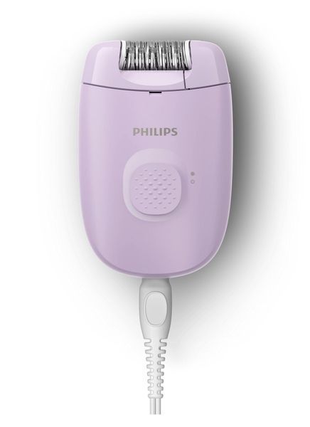 Епілятор Philips Series 2000 дисковий, від мережі, сух., насадок-2, фіолетовий (BRE237/00) 367752 фото