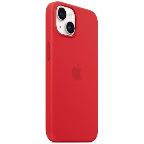 Чохол-накладка Apple iPhone 14 Silicone Case with MagSafe - (PRODUCT)RED (MPRW3) 256009 фото