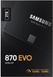Твердотільний запам&rsquo;ятовувальний пристрій накопичувач (SSD) SATA2.5" 2TB 6GB/S 870 EVO MZ-77E2T0B/EU SAMSUNG 292426 фото 5