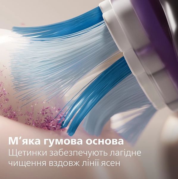 Щітка зубна електр. Philips, Sonicare 7100 Series, 62т. колив/хв, насадок-1, футляр, чорний (HX7421/01) 387645 фото