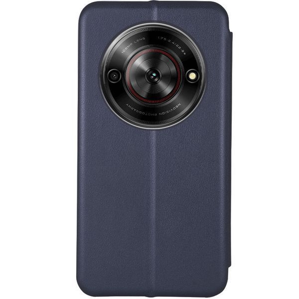 Шкіряний чохол-книжка Classy для ZTE Nubia Focus Темно-синій 377837 фото
