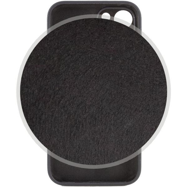 Чохол Silicone Case Full Camera Protective (AA) для Apple iPhone 15 (6.1") Чорний / Black 280151 фото