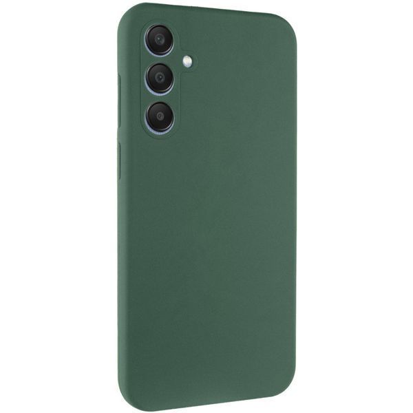 Чохол Silicone Cover Lakshmi Full Camera (AAA) для Samsung Galaxy A35 Зелений / Cyprus Green 316604 фото