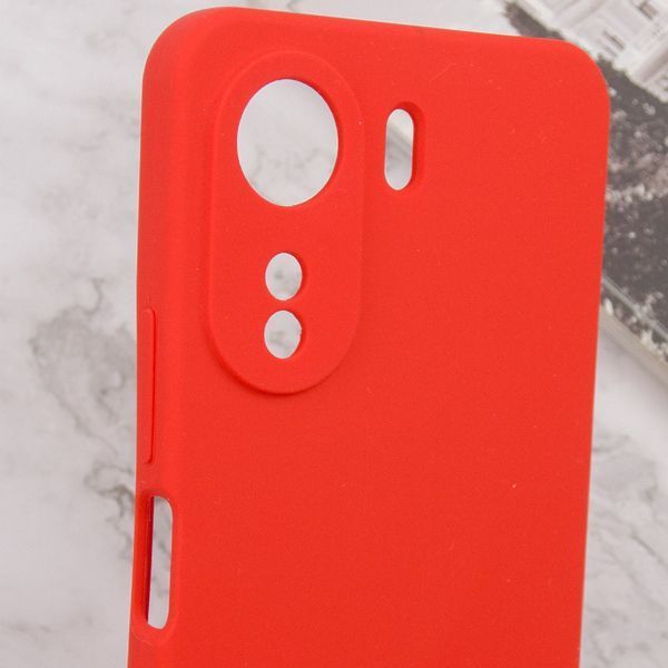 Чохол Silicone Cover Lakshmi Full Camera (AAA) для Xiaomi Redmi 13C / Poco C65 Червоний / Red 286943 фото