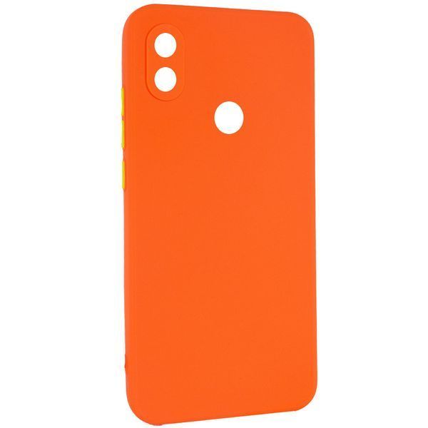 Чехол TPU Square Full Camera для TECNO POP 3 Оранжевый 211380 фото