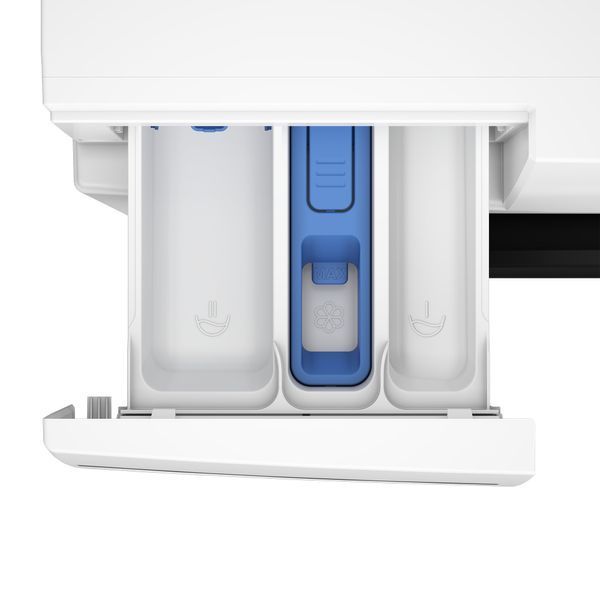Пральна машина Beko фронтальна, 9кг, 1200, A+++, 55см, дисплей, інвертор, пара, білий (BM1WFU39233WB) 375381 фото