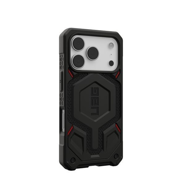 Чохол-накладка iPhone 17 Pro UAG Monarch Pro MagSafe, Kevlar Black (114513113940) 393854 фото