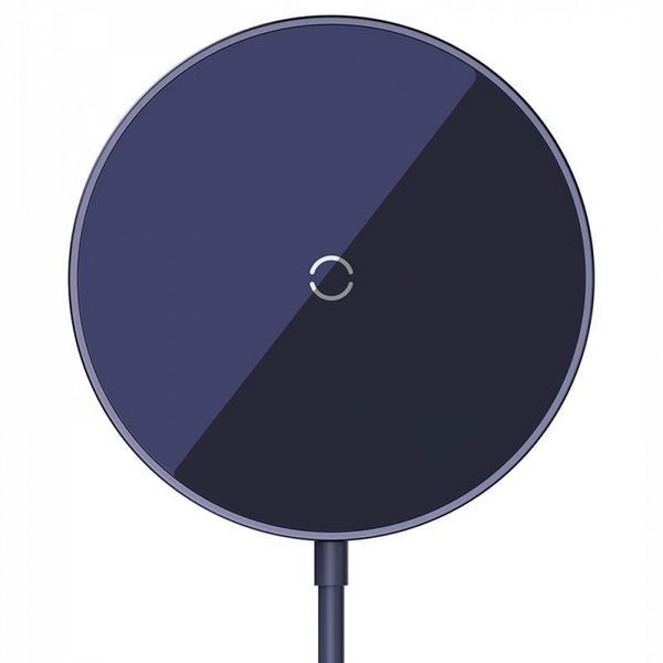 Бездротовий зарядний пристрій Baseus Simple Mini3 Magnetic Wireless Charger 15W (CCJJ040205) Purple 272647 фото