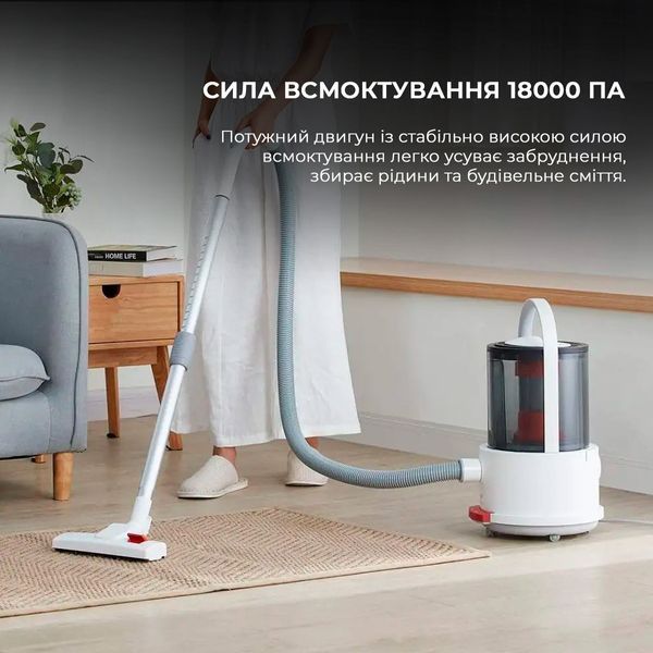 Пилосос без мішка Deerma Vacuum Cleaner TJ200 (Wet and Dry) 287768 фото