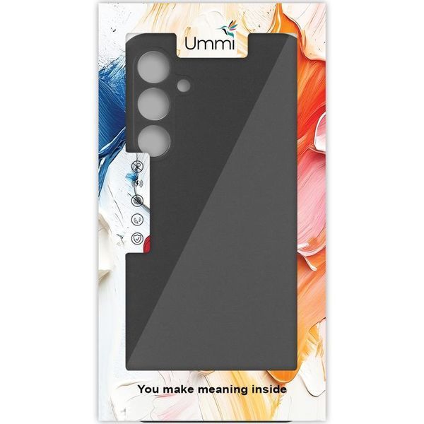Чохол Silicone Cover Ummi Lakshmi Full Camera (AA) для Samsung Galaxy A35 Чорний / Black 399491 фото