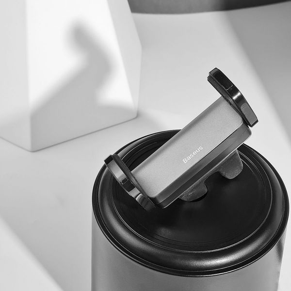 Автомобільний тримач Baseus Steel Cannon Air Outlet Car Mount (SUGP-01) black 401767 фото