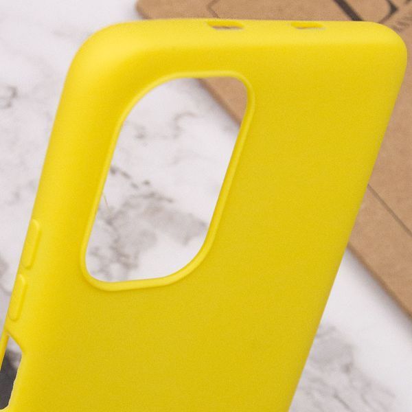 Силіконовий чохол Candy для Xiaomi Redmi Note 10 / Note 10s Жовтий 206878 фото