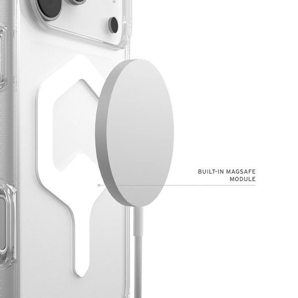 Чохол UAG для iPhone 17 Pro Max, Plyo MagSafe, Ice/Rose Gold (114530114348) 402329 фото