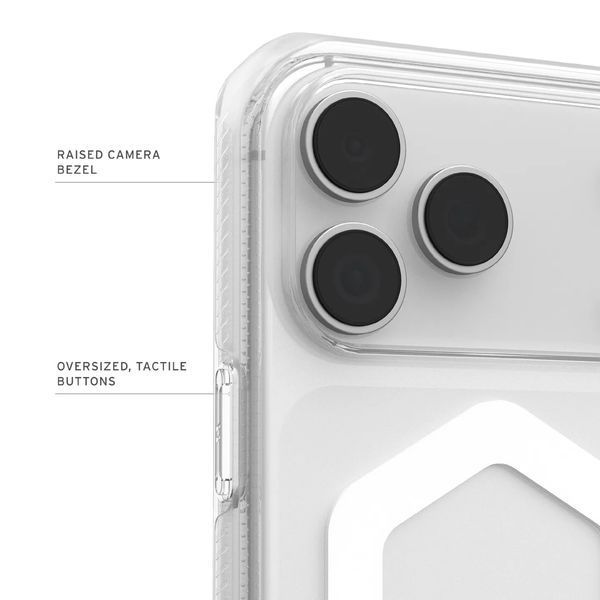 Чохол UAG для iPhone 17 Pro Max, Plyo MagSafe, Ice/Rose Gold (114530114348) 402329 фото