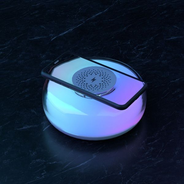 Нічник із Бездротовою Зарядкою Proove Alien (PLAR05002001) White 322163 фото