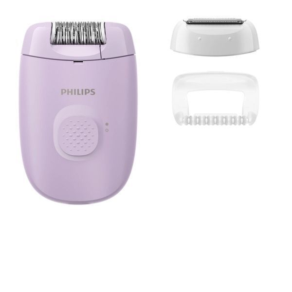 Епілятор Philips Series 2000 дисковий, від мережі, сух., насадок-2, фіолетовий (BRE237/00) 367752 фото