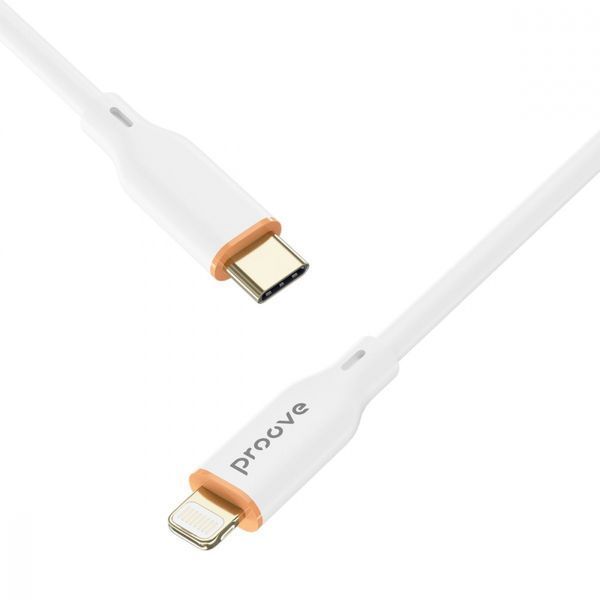 Кабель Proove Jelly Silicone Type-C to Lightning 27W (1m) (CCJS27002102) White 286742 фото