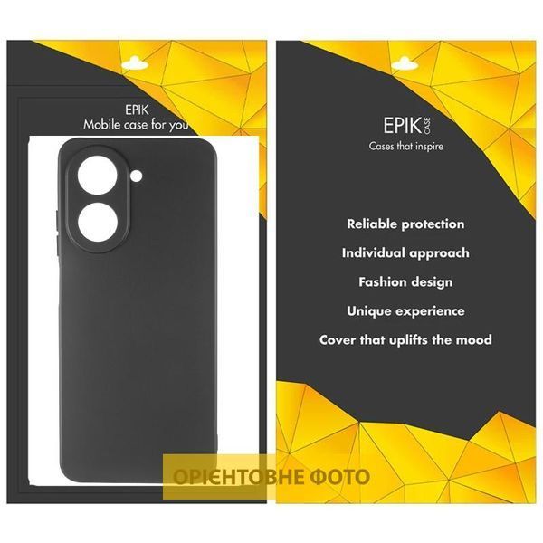 Чохол TPU Epik Black Full Camera для Infinix Hot 60i / 60 Чорний 398070 фото