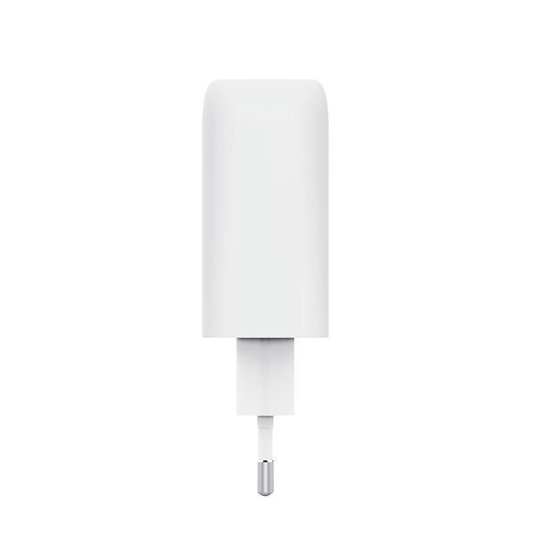 Зарядний пристрій мережевий Trust Maxo 65Вт, GaN, USB-C PD/PPS, білий 393198 фото
