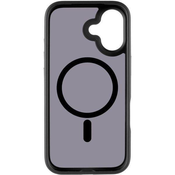 TPU+PC чохол Metal Buttons with MagSafe для Apple iPhone 17 (6.3") Чорний / Black 402283 фото