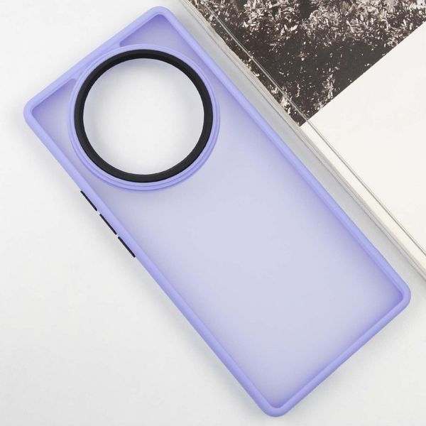 Чохол TPU+PC Lyon Frosted для Xiaomi Redmi Note 14 Pro 4G Purple 355355 фото