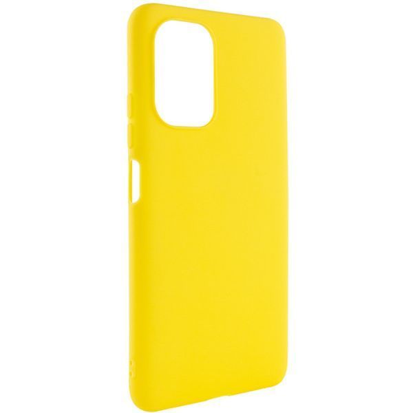Силіконовий чохол Candy для Xiaomi Redmi Note 10 / Note 10s Жовтий 206878 фото