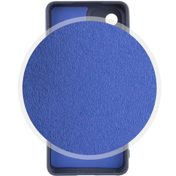Чохол TPU GETMAN Liquid Silk Full Camera для Samsung Galaxy S24 Синій / Midnight Blue 397580 фото