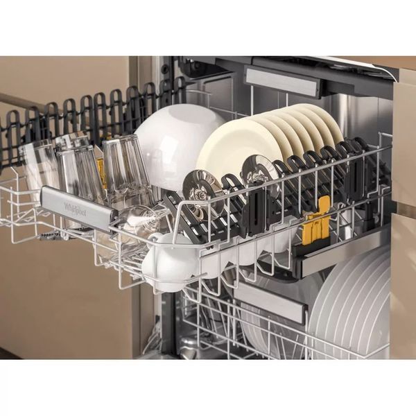 Посудомийна машина Whirlpool вбудована, 15компл., A+++, 60см, дисплей, 3й кошик, білий (W7IHT58T) 375161 фото