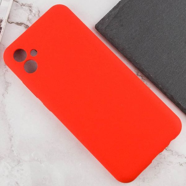 Чохол TPU GETMAN Liquid Silk Full Camera для Samsung Galaxy A06 Червоний / Red 323940 фото