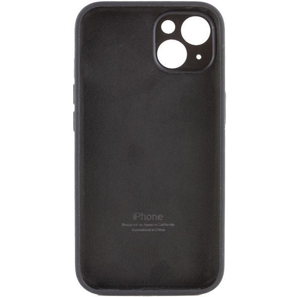 Чохол Silicone Case Full Camera Protective (AA) для Apple iPhone 15 (6.1") Чорний / Black 280151 фото