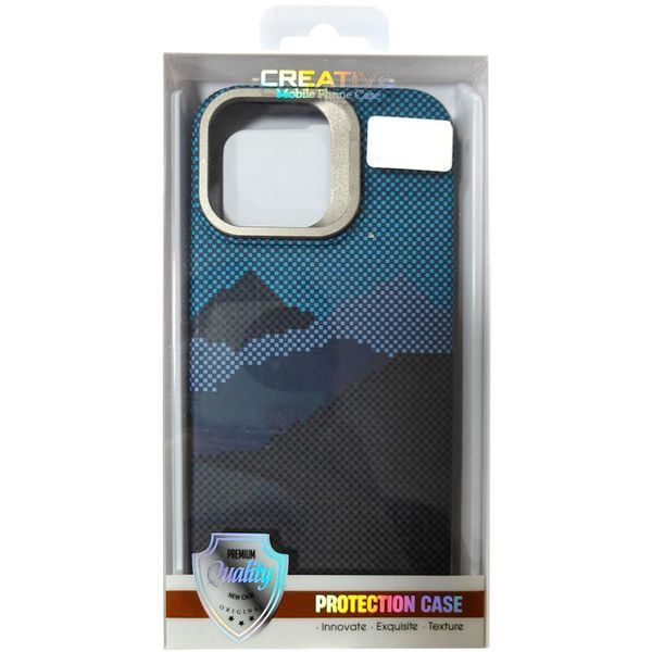 TPU чохол Pixel Craft with MagSafe для Apple iPhone 16 Pro Max (6.9") Mountain Blue 399791 фото
