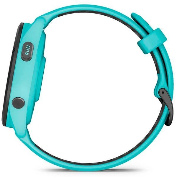 Смарт-годинник Garmin Forerunner 265 Black Bezel w. Aqua Case and Aqua/Black Silicone Band (010-02810-02,010-02810-12) 287739 фото