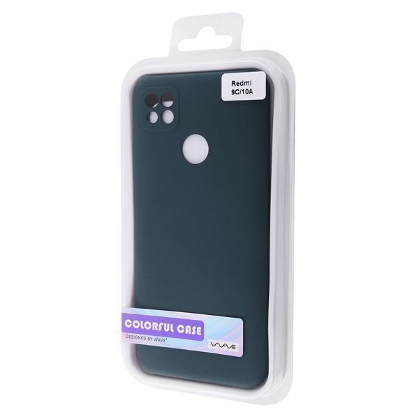 Чохол WAVE Colorful Case (TPU) Xiaomi Redmi 9C/10A black 331793 фото
