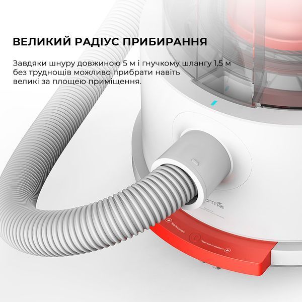 Пилосос без мішка Deerma Vacuum Cleaner TJ200 (Wet and Dry) 287768 фото