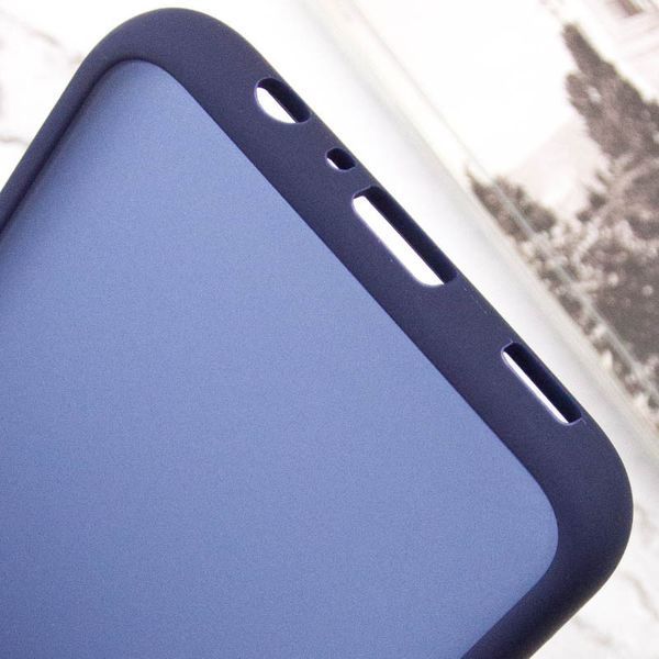 Чохол TPU+PC Lyon Frosted для Samsung Galaxy A50 (A505F) / A50s / A30s Navy Blue 282013 фото