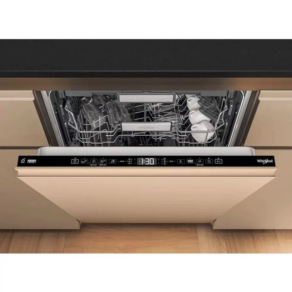 Посудомийна машина Whirlpool вбудована, 15компл., A+++, 60см, дисплей, 3й кошик, білий (W7IHT58T) 375161 фото
