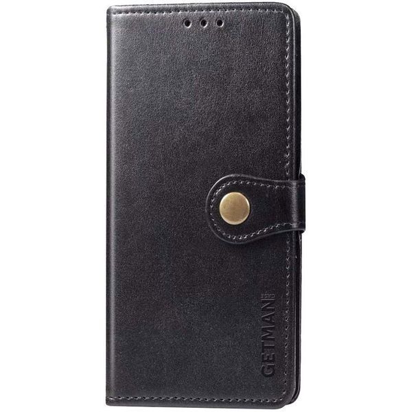 Шкіряний чохол книжка GETMAN Gallant (PU) для Xiaomi Poco X3 NFC / Poco X3 Pro Чорний 216004 фото