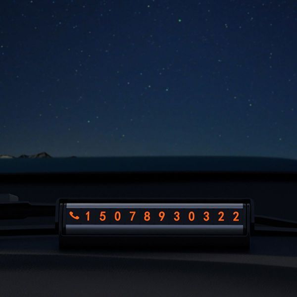 Паркувальна Карта Proove Twins Parking Number Plate (AATP00000001) black 338567 фото